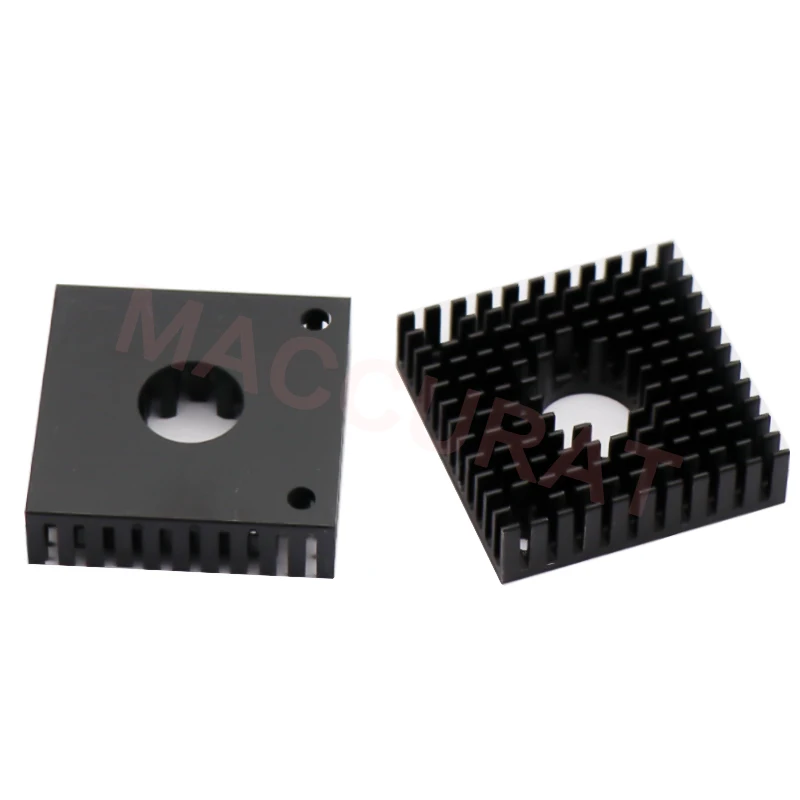 MK7 MK8 Heat Sink 3D Printers Parts 40mm*40mm*11mm Black Heatsink 40x40x11mm Accessories Aluminum Alloy Cooling Fins Sinks Part