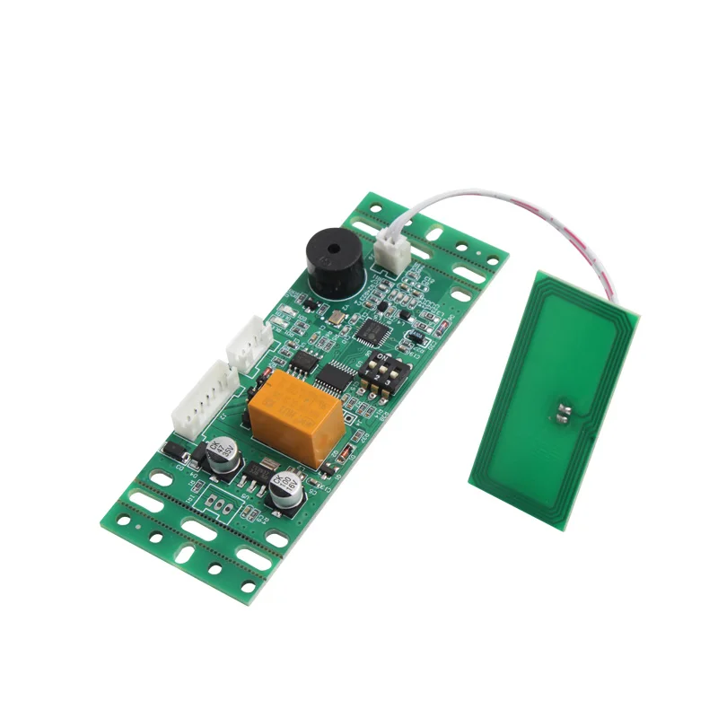 格安スマート125Khz/13.56mhz RFID DC12V/24VリーダーモジュールWiegand入力アクセス制御システム2000ユーザー管理カードモジュール