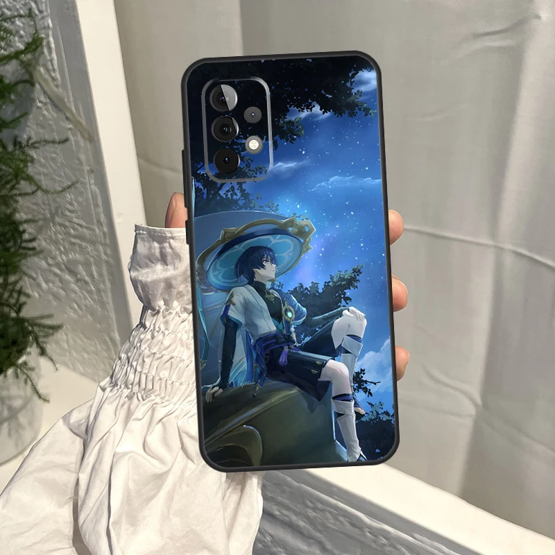 Genshin Impact Wanderer Cover For Samsung Galaxy A54 A34 A53 A73 A52 A72 A13 A23 A33 A51 A71 A12 A22 A32 A42 A50 Case