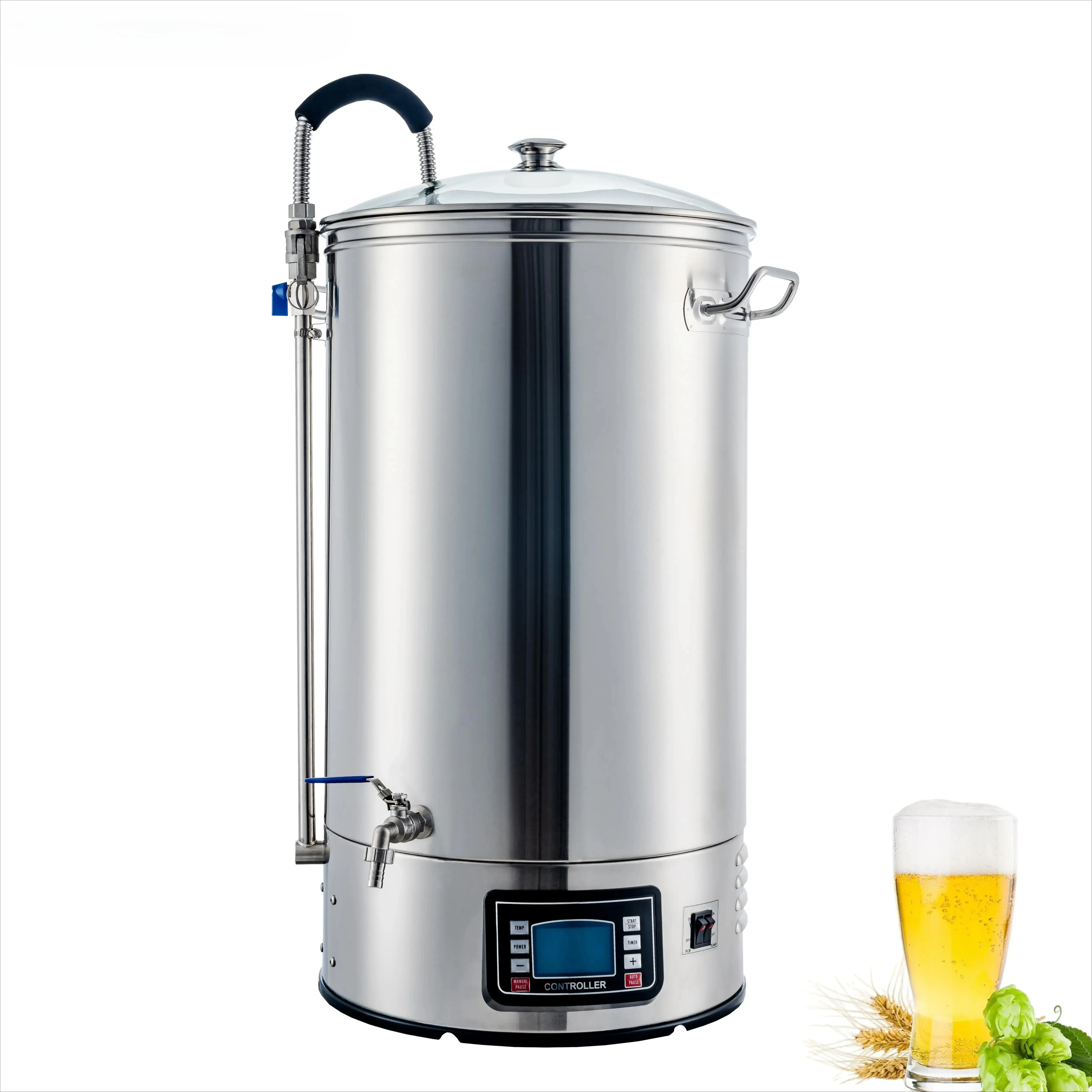 30 40 60 70L craft beer brewing machine/Home brewery equipment/alcohol distiller home brew similar Guten all in one Microbrewery