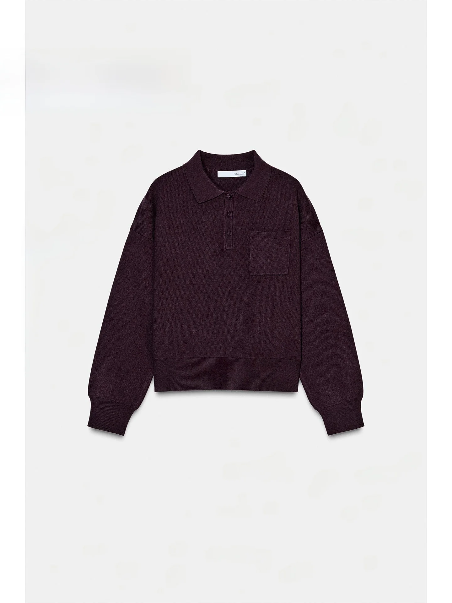 

American Style Loose Knitted Shirt Ladies Sweater with Pockets Spring 2026 Fashion Retro Casual Commute Style Long Sleeve