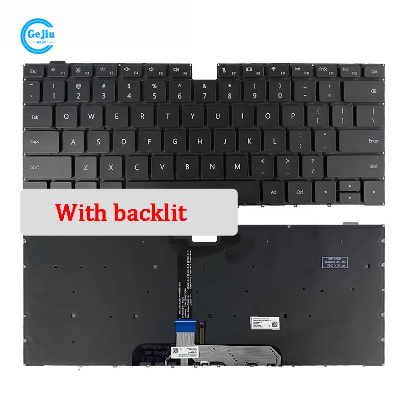 

New Original Laptop Keyboard For Huawei MateBook D15 BOHB-WAX9 BoB-WAH9 BOM BoDE WXX9 BOH