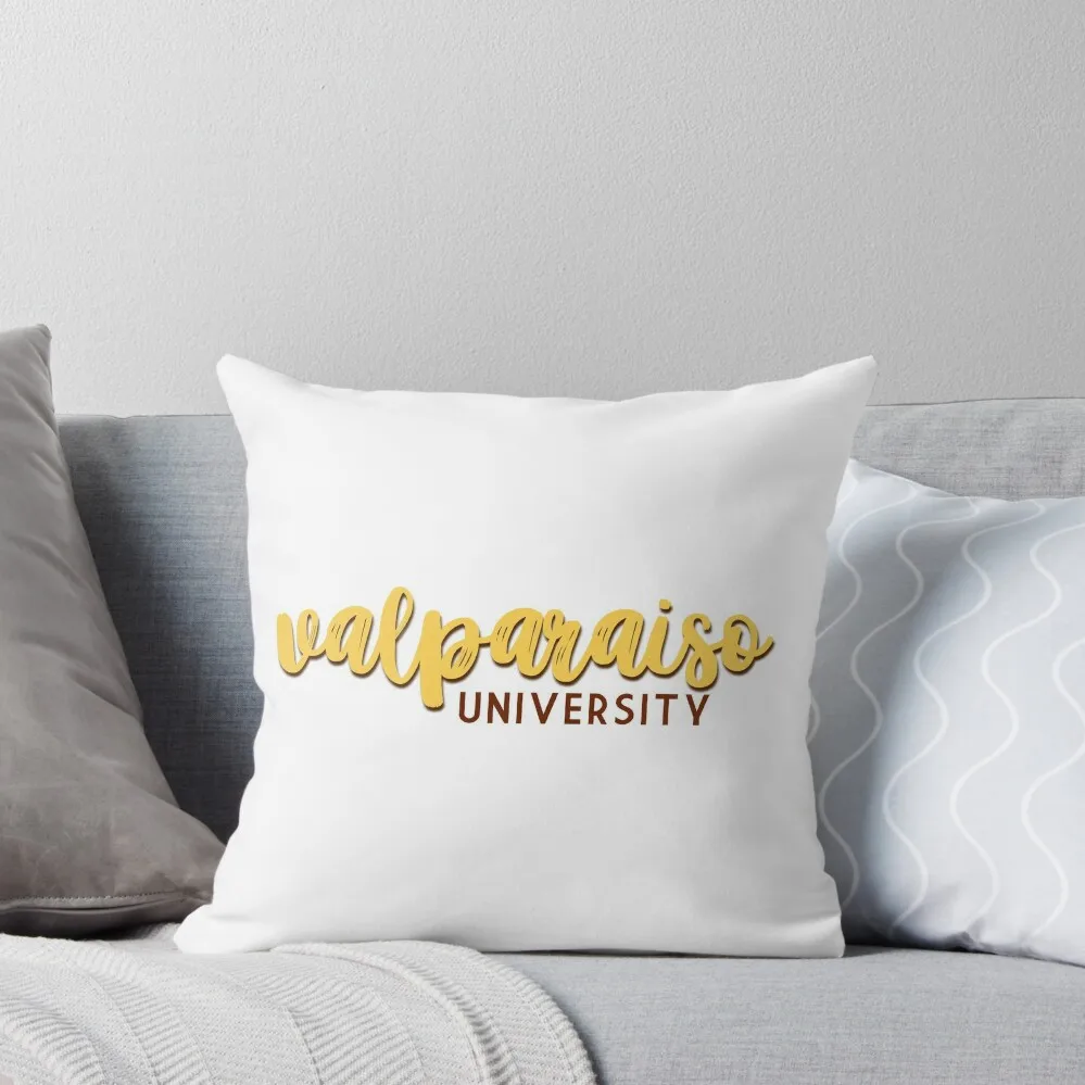 Valparaiso University Throw Pillow Bed pillowcases christmas decorations for home 2024 pillow