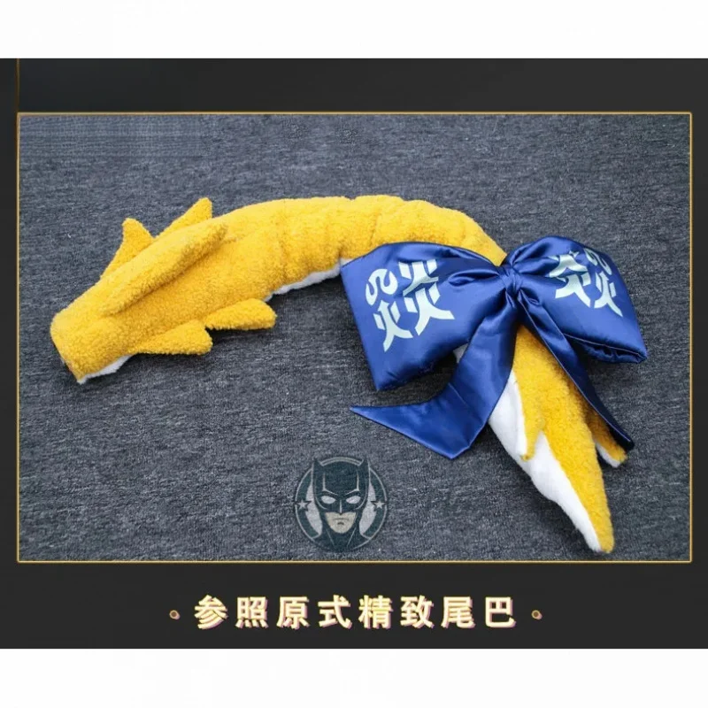 لعبة جديدة Zenless Zone Zero Ju Fufu أزياء تنكرية بدلة موحدة حلوة مع ذيل ملابس نسائية لحفلات الهالوين أنيمي