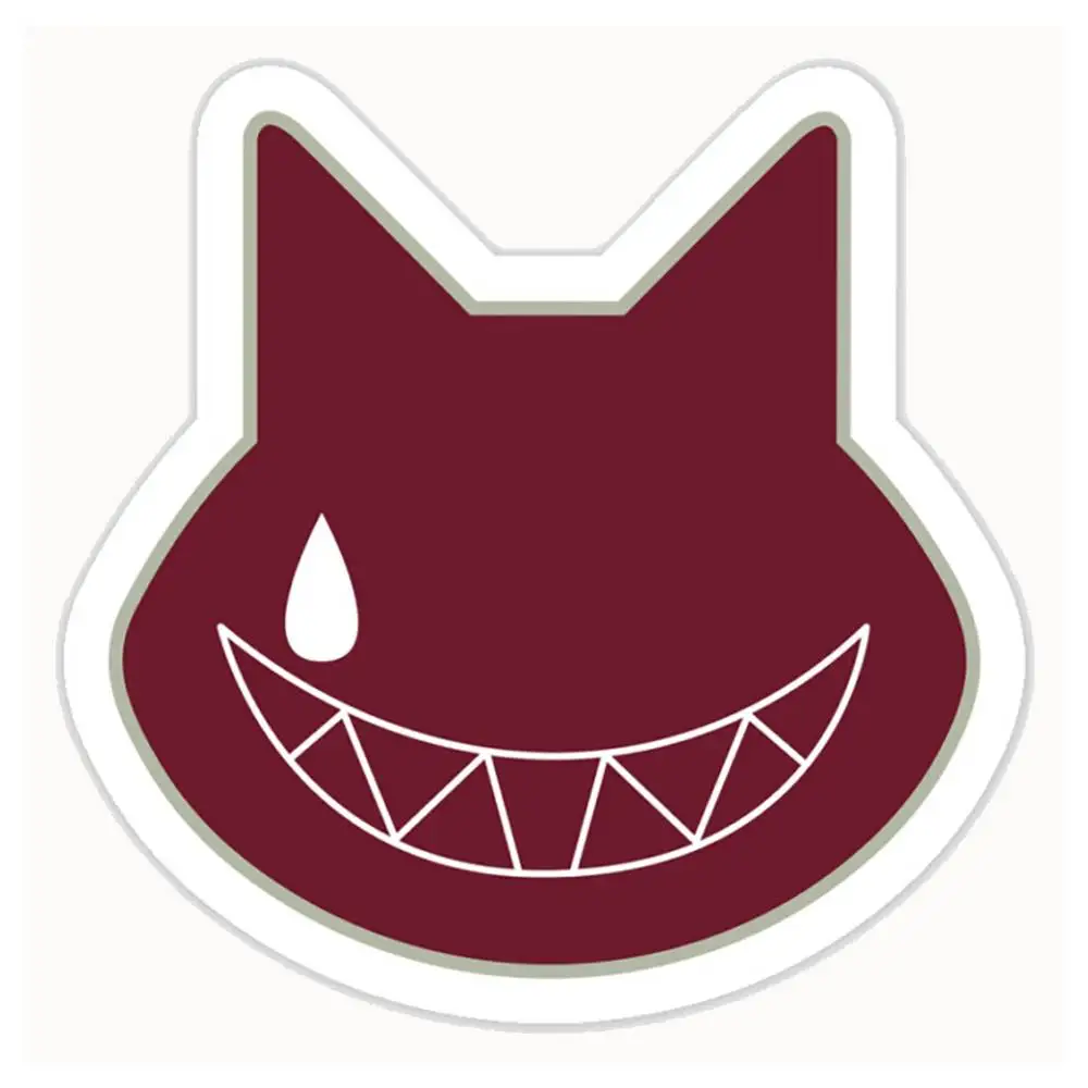 Autocollants imperméables Lyney Emblem Genshin Impact pour décorer les vitres de voitures, les motos et les ordinateurs.
