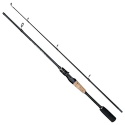 Canna da pesca alla trota Jigging Bass, canna da richiamo ultraleggera dura e veloce, canna da Spinning da 2 sezioni 1.8m 1.65m