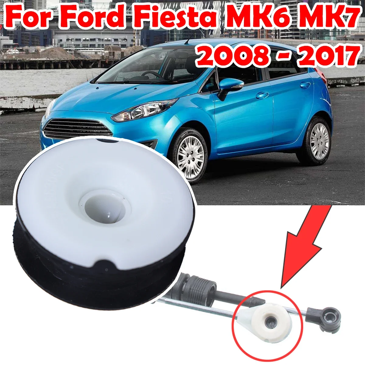 

Gear Linkage End Repair kit For Ford Fiesta MK6 MK7 RWD FWD 5Speed Shifter Selector Change Control Cable Fix Spare Parts 08-2017