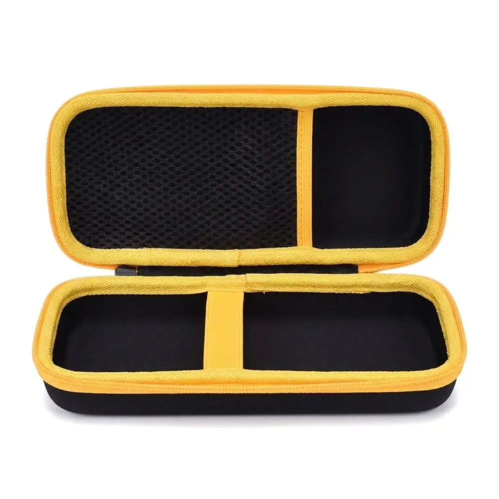 Durable EVA Clamp Meter Hard Case Black Shockproof Design Multimeter Storage Bag With Handle Oxford Cloth Portable EVA Case