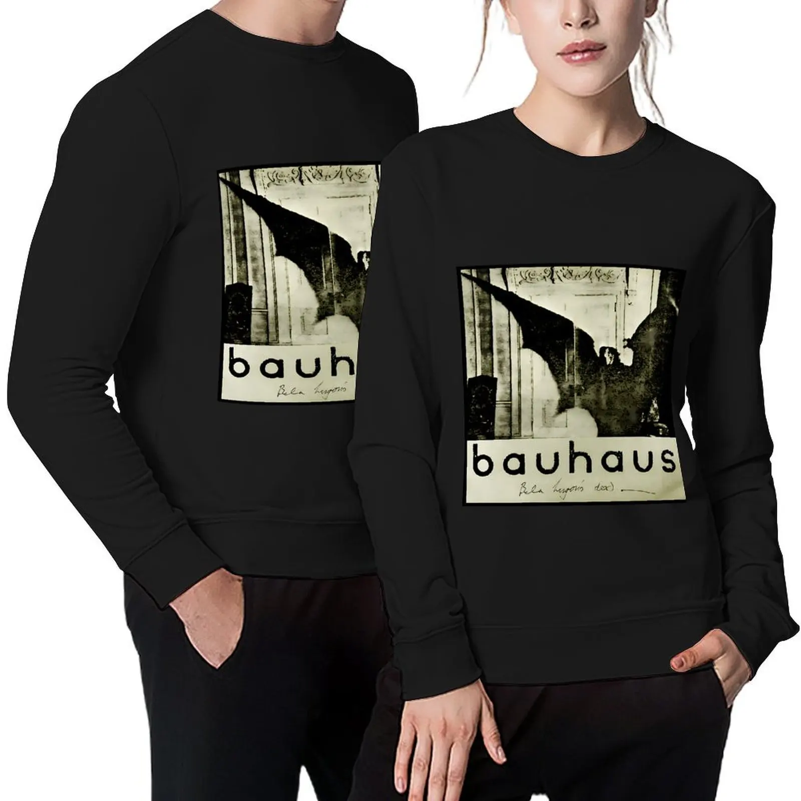 

Bauhaus Pullover korean style clothes men's winter sweater male clothes men wear hooded sweatshirt for men