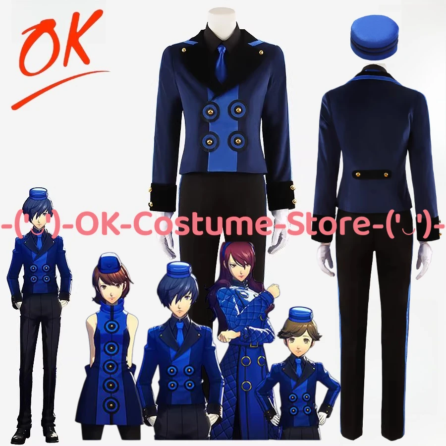 

Костюм для косплея по игре: Макото Юки (Теодор) из P.3 Reload, бархатный, на заказ, для Хэллоуина и вечеринок