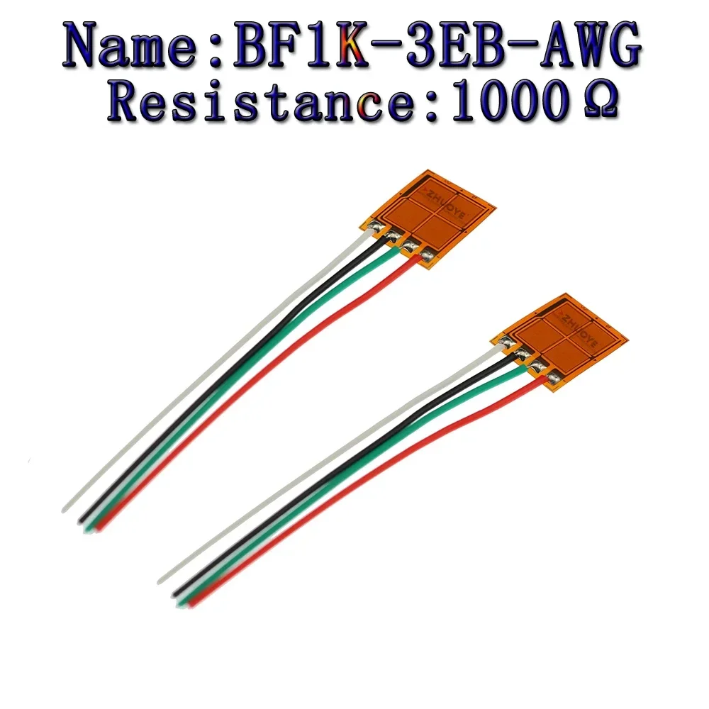 

10 шт. STRAIN GAUGES датчик давления для взвешивания BHFBF1K-3EB-AWG полный мостовой тензодатчик фольга 1000 Ом тензодатчик высокая точность