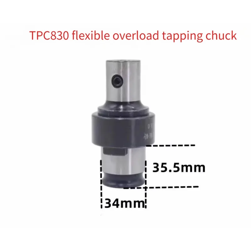1PC TPC830 TPC316 Wasserhähne Chuck Gewindeschneidfutter Überlastschutz Schnellwechsel Für TP Gewindeschneidwerkzeughalter Bohrwerkzeuge