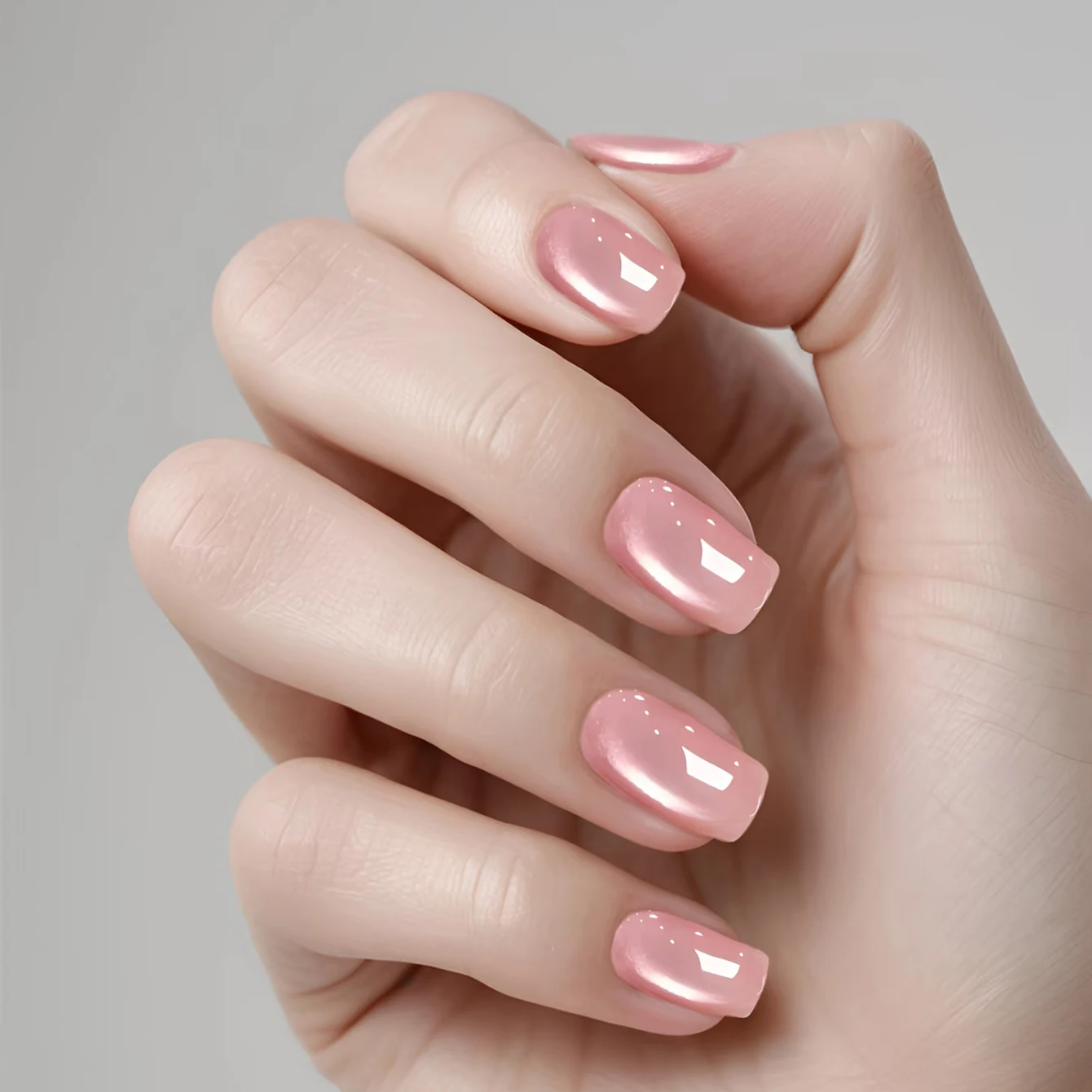 1 stücke TC Sommer Herbst Beliebte Bleaching Lychee Blase Cat Eye Gel Nagellack Eis Transparent Nude Rosa Glas Perlen nagel Kunst