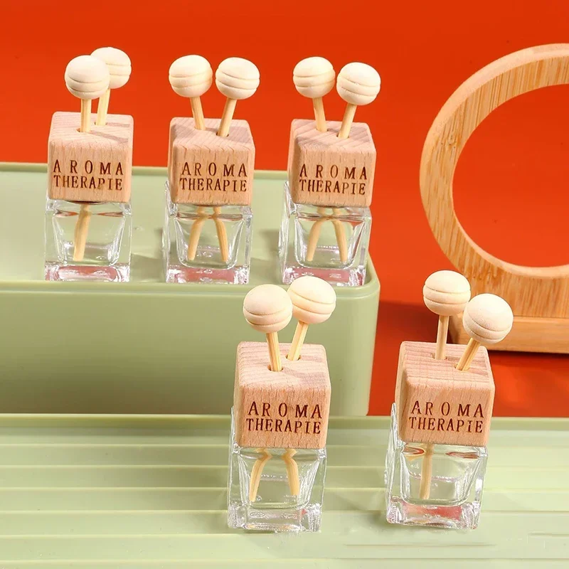 1 Stück Leere Ätherische Öl-Diffusorflasche für Auto-Luftreiniger, Auto-Parfüm-Diffusorflasche Aromatherapie-Duftornament