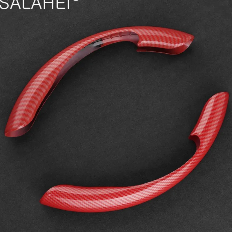 

Carbon Fiber Pattern Car Steering Wheel Cover Breathable Anti-Slip Auto Steering Wheel Protector Universal for Most Cars