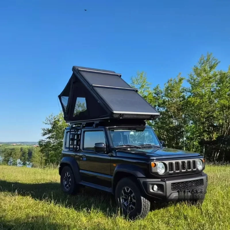 

Lightweight Automatic Aluminum Hard Shell Rooftop Tent For Outdoor Camping