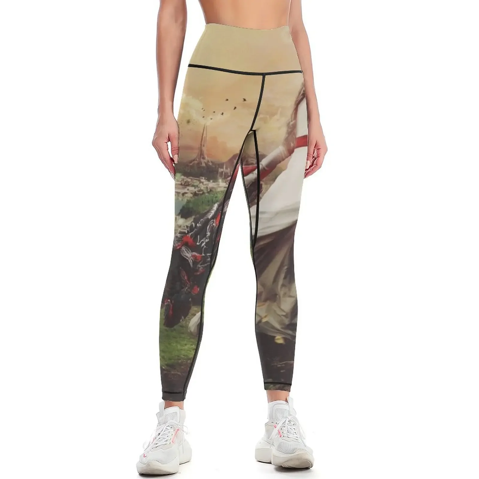 

The Good Queen / v1 Leggings sports woman gym gym's sportswear sport set Clothing fitness Womens Leggings