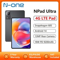 N-one NPad Ultra 4G LTE Tablet Snapdragon 685 Android 14 12\