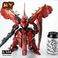 In Stock 1/144 Red Soul Toys NIGHTHAWK SPEC II GK Nightingale Assembly Model Kit Action Figures Robot Plastic Model Customized