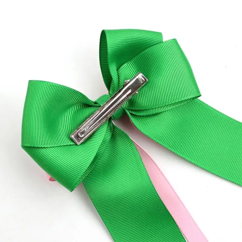 652F Hair Bows Ribbon Accessory Clip for Women Girls Hair Bows Clip barrettes for stentials nasual and prom action