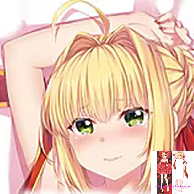 

Anime Dakimakura Pillow Nero Claudius 2-Side Print Pillowcase Hugging Body Cushion Cover Otaku Waifuristmas Decoration 2023