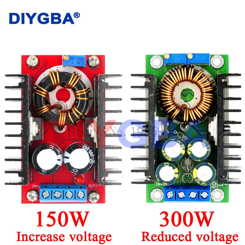 1PCS DC DC 9A 300W 150W Boost Converter Step Down Buck Converter 5-40V To 1.2-35V Power module XL4016