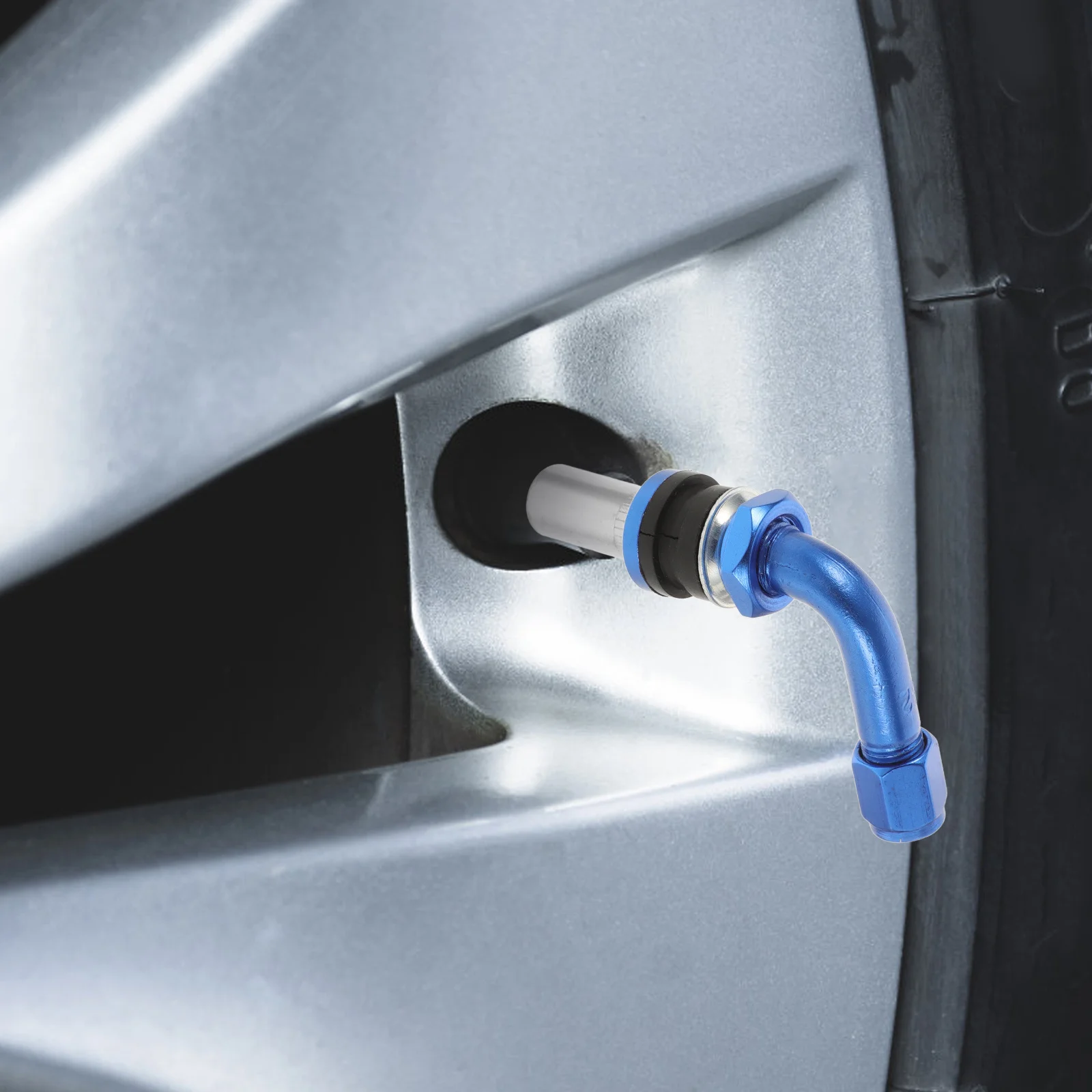 

Colorful Vacuum Tire Valve Stems Aluminum Alloy Straight For Motorcycle Car Scooter Tubeless Tyre Air Valves Durable