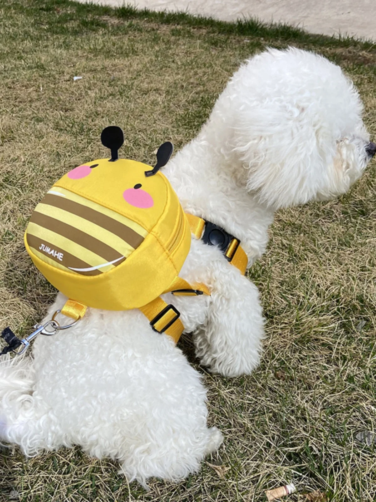 

Small Dog Bapa Portable Sna Bag for Outdoor Travel Cute Dog Harn Strap Pet Bapa for Puppies And Small Breeds