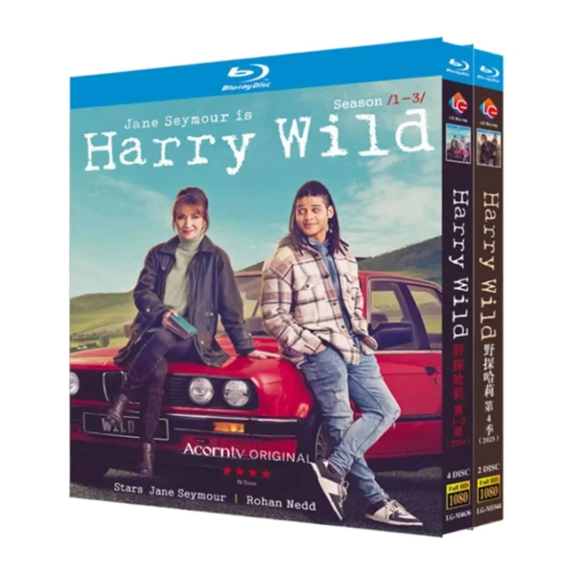 Harry Wild Season 1-4 Blu-ray Disc DVD