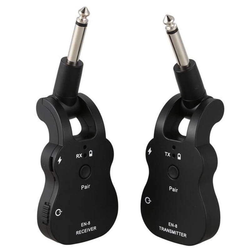 

2.4G Wireless Guitar Transmitter Audio EN-8 Guitar Wireless Transmitter Receiver For Electric Guitar Bass