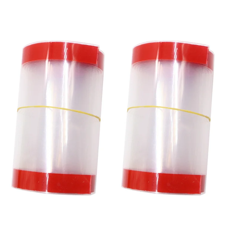 

WOTT-2X Kids Safety Door Hinge Protector Cover Strip Finger Pinch Guard For The Back Of Door Kindergarten School
