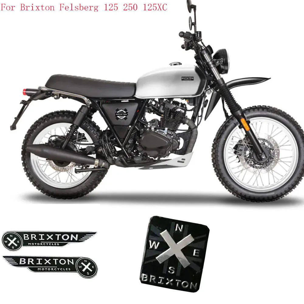 Brixton Felsberg 250 125 125XC Motorcycle Accessories Decal Emblem Badge Decal For Brixton Felsberg 125 250 125XC