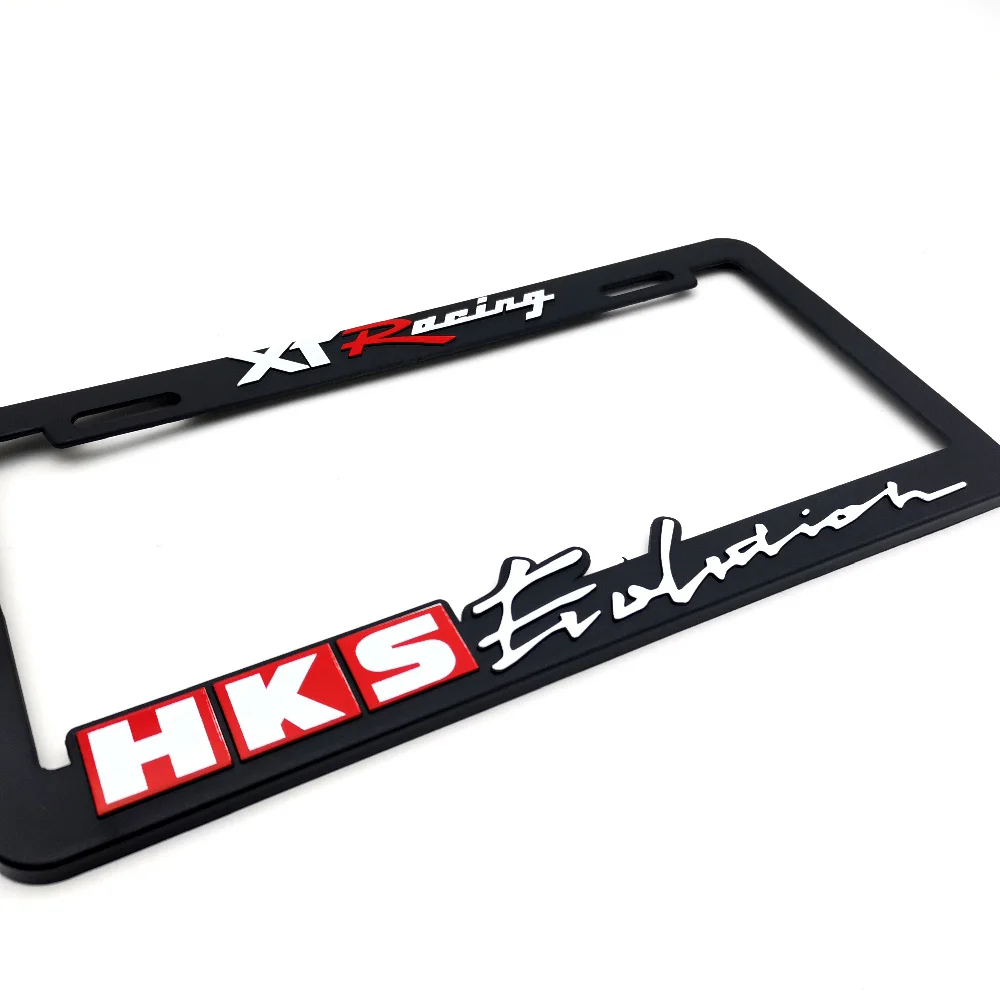 HKS Car License Plate Frame | USA Standard ABS JDM Style for Night kids USA Standard ABS Car License Plate Holder - view 5