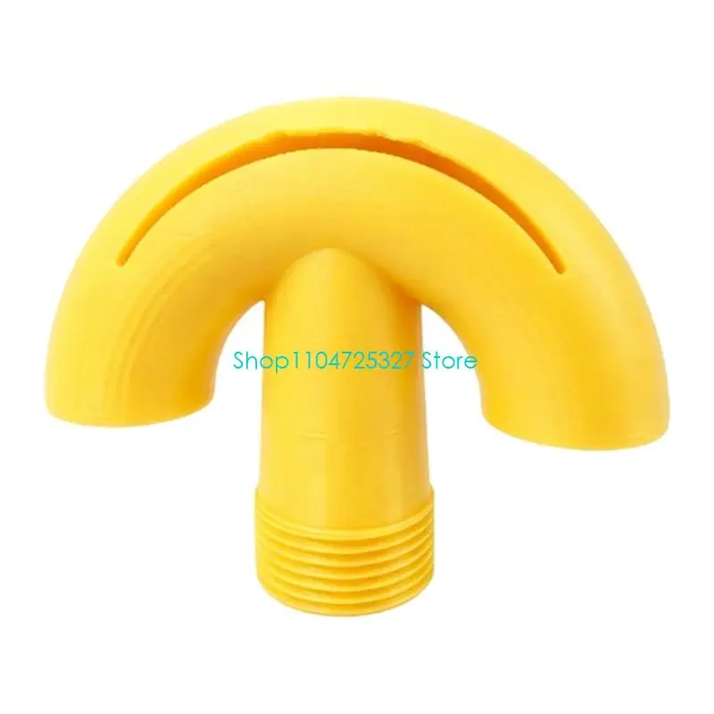 D8KF Swimming Pool Return Head for Home Pool Play, Plastic Nozzle with Screw-On Base for Backyard Pool Use Daily Home