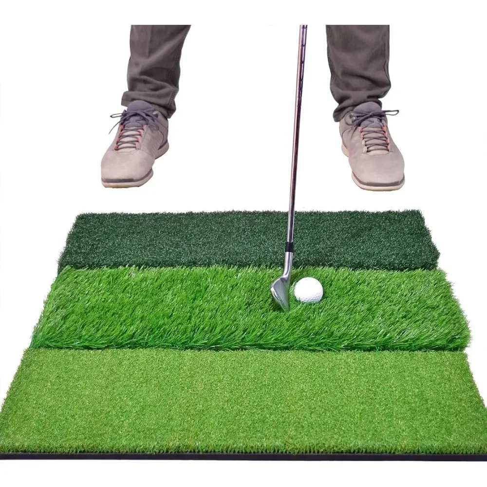 Golf Practice Hitting Mat - Huge 24 Inch x 24 Inch for Optimal Practice