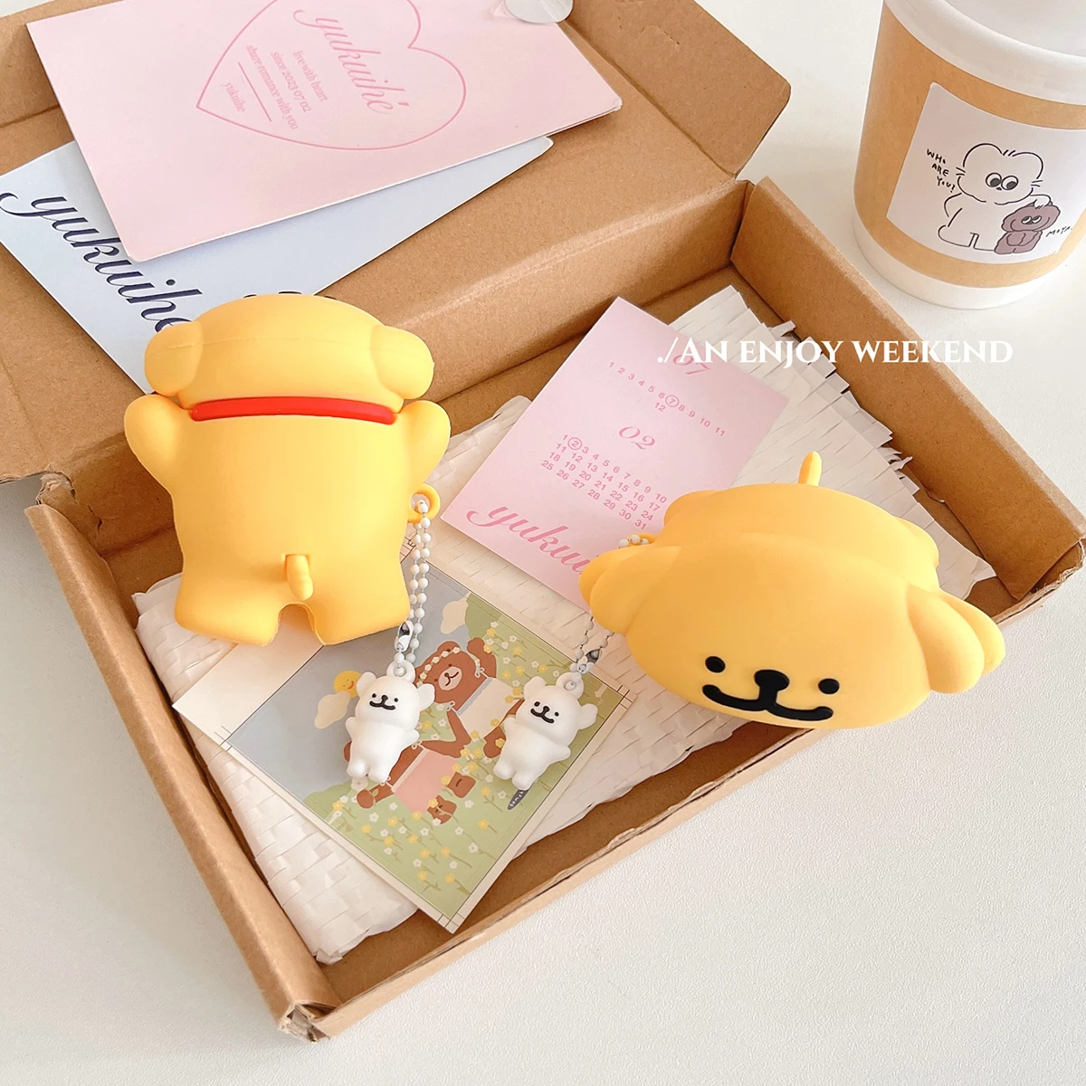 For Apple Airpods 4 Cute Dog Case Airpods 1 2 3 Pro1 Pro2 Pro3 Food Fruit Earphone Case Puppy Wireless Charging Headset Cover view 6