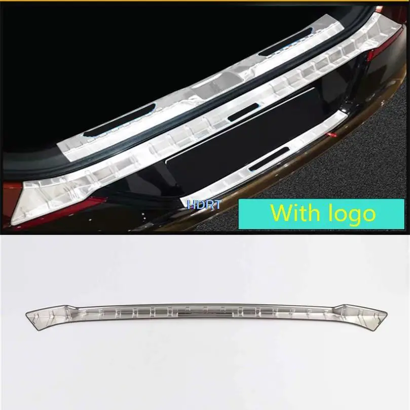 For Opel Mokka buick encore 2019 Black/Silver Stainless steel Rear Bumper Protector Sill rear bumper plate Accessories Car style