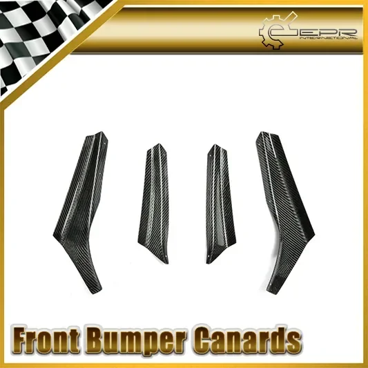 

Car Styling For BMW 1995-1999 E36 M3 Carbon Fiber Front Bumper Canard 4pcs