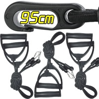 Fitness Resistance Band Elastic Training Rope with Handles Full Body Workout Home Gym Strength Flexibility Exercise Full Body