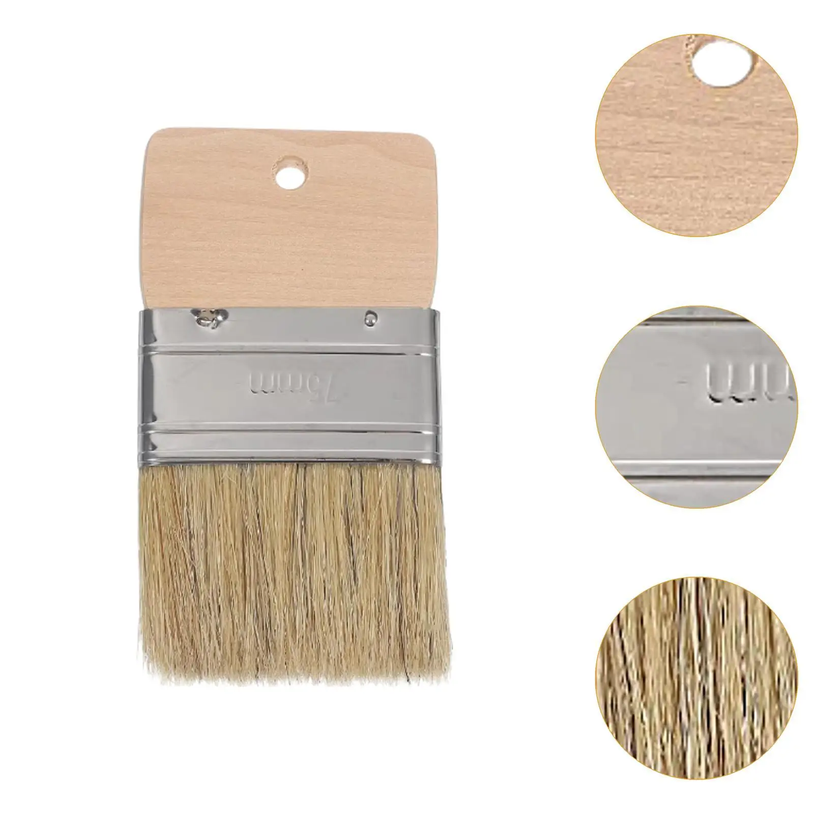 Paint Brush Bristles Paint Brush Multifunctional Professional Durability Flat