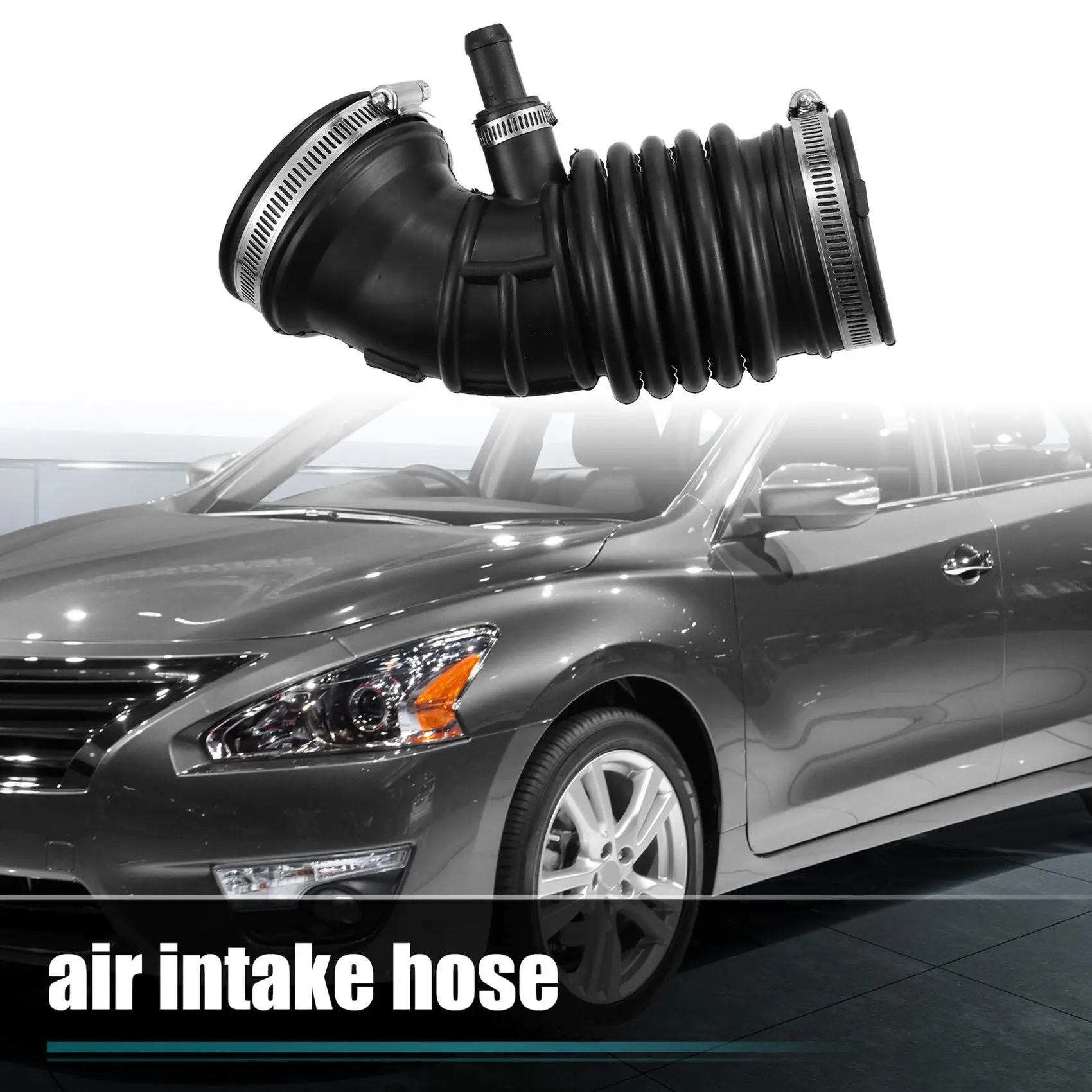 ABHY-16576JA000 Manguera de Admisión de Aire para Motor de Coche, Reemplazo de Manguera de Admisión de Aire para Altima L4 2.5L 2007-2013