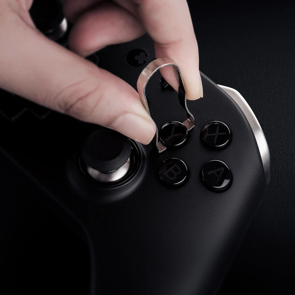 4Pcs Gulikit NS32 Keycap สำหรับ Gulikit KingKong 2 Pro NS08/09จอยควบคุมเกมจอยสติ๊ก A B X Y ปุ่มสำหรับ PC เกมตำแหน่ง