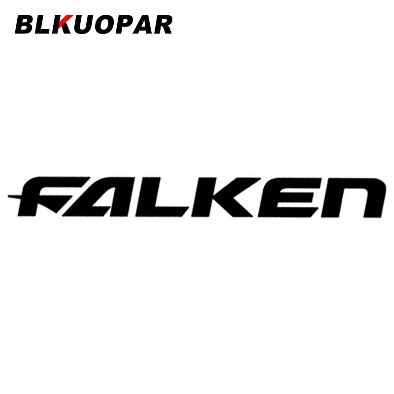 BLKUOPAR for FALKEN Tyre Sticker Logo JDM Vinyl Dope Laptop Car Stickers Laser Decals Campervan Motorcycle Decor Car Styling