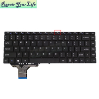 US Czech Laptop Keyboard For Teclast/Taidian F7 Plus 2 Plus II Notebook Keyboard Fit XK-HS122 MB3181005 PRIDE-K3893 YMS-0177-C