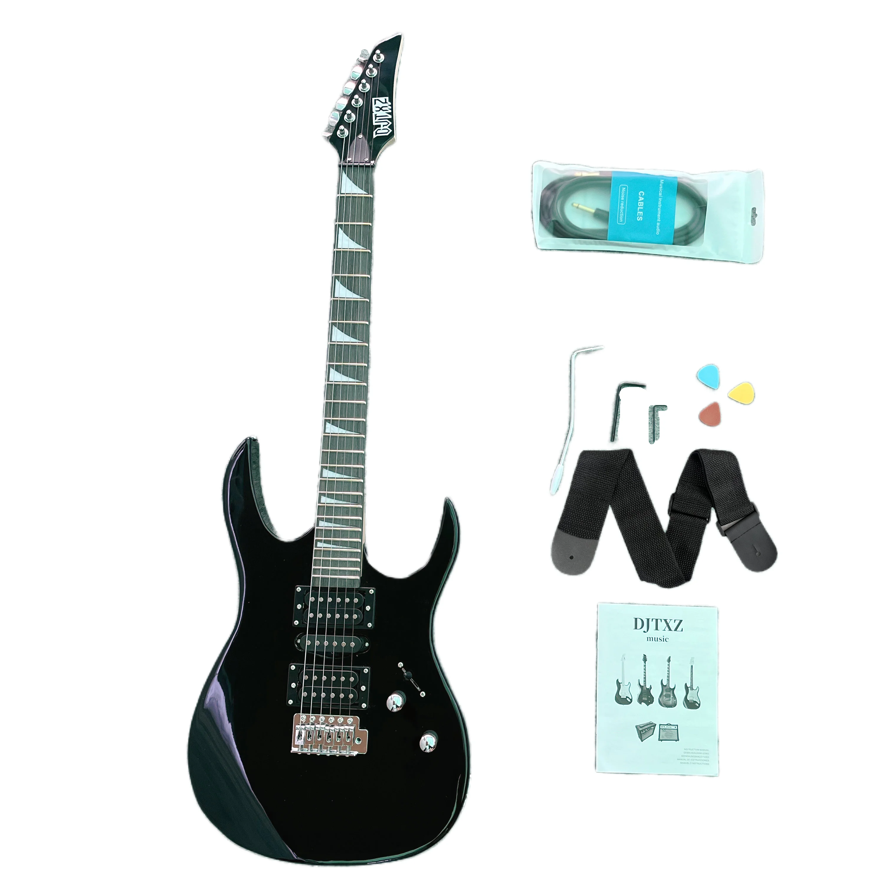 Ntroduction a la práctica de interpretación y actuación de guitarra eléctrica negra para estudiantes 170 Guitarra eléctrica