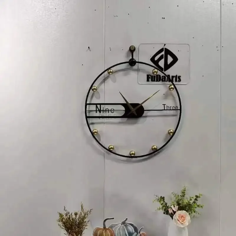 

z 58*50 см металлические минималистичные настенные часы креативные настенные часы современные настенные часы для гостиной для домашнего декора
