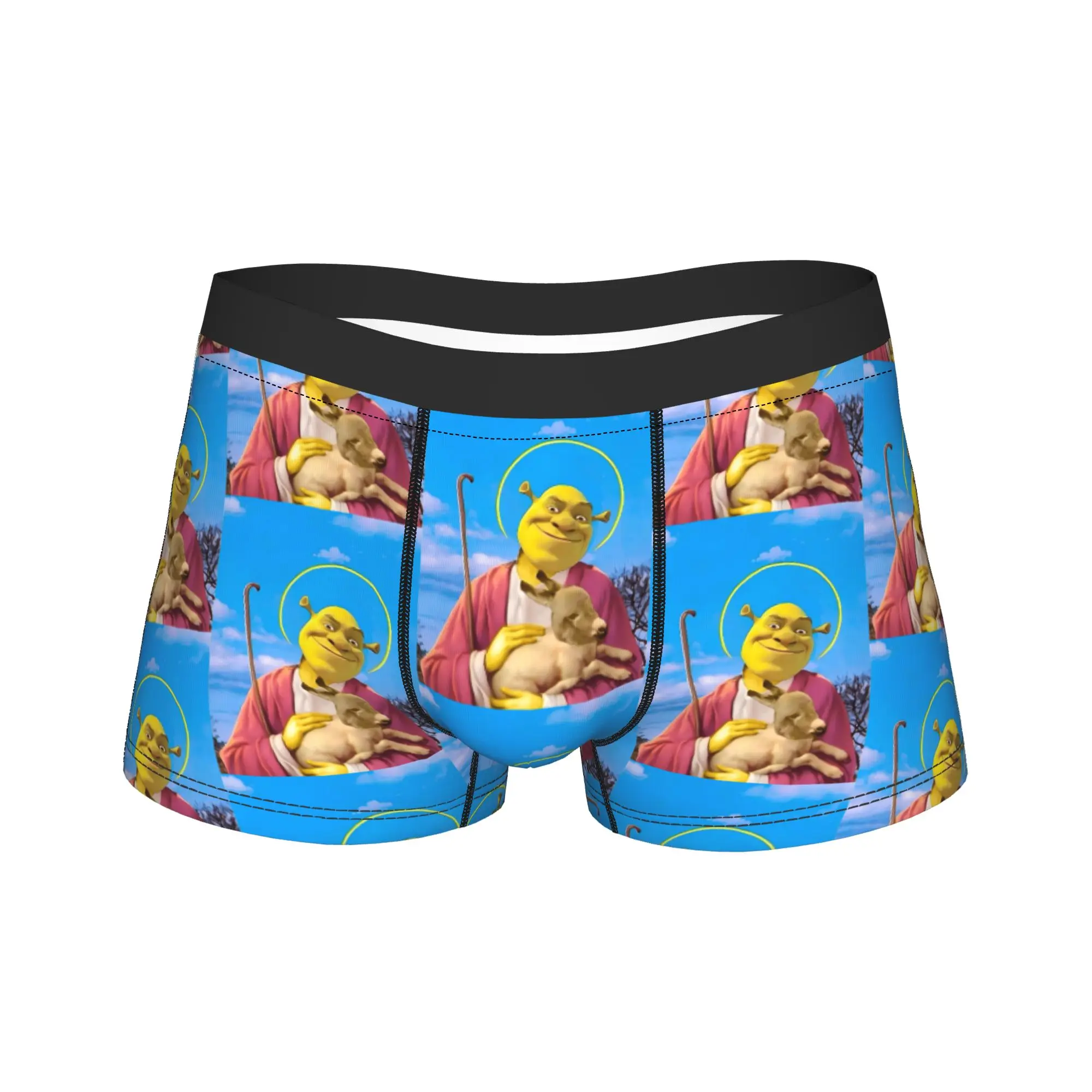 Mannen Shreks Verlosser Grappige Memes Lange Ondergoed Grappige Boxer Briefs Shorts Slipje Mannelijke Ademende Onderbroek S-XXL