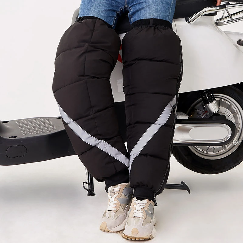

Motorcycle Warm Kneepad Winter Motorcycle Leg Protectors Motocross Knee Pads Scooter E-bike Trikes Use in Winter Scooter Leg
