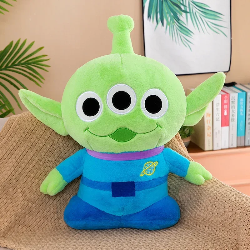 35/55cm Disney Three Eyed Monster Big Size Plush Toy Anime Story Alien Character Model Stuffed Doll Cute Christmas Birthday Gift