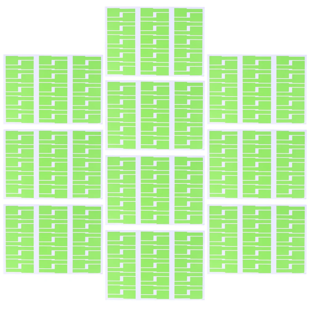 10 Pcs USB Labels Cable Electrical Stickers Phone Identification Tags Labeling Machine